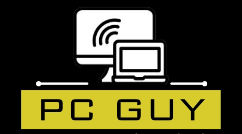 PC Guy Logo - Providing computer repairs and laptop repairs in Ellesmere Port, Chester, Wirral